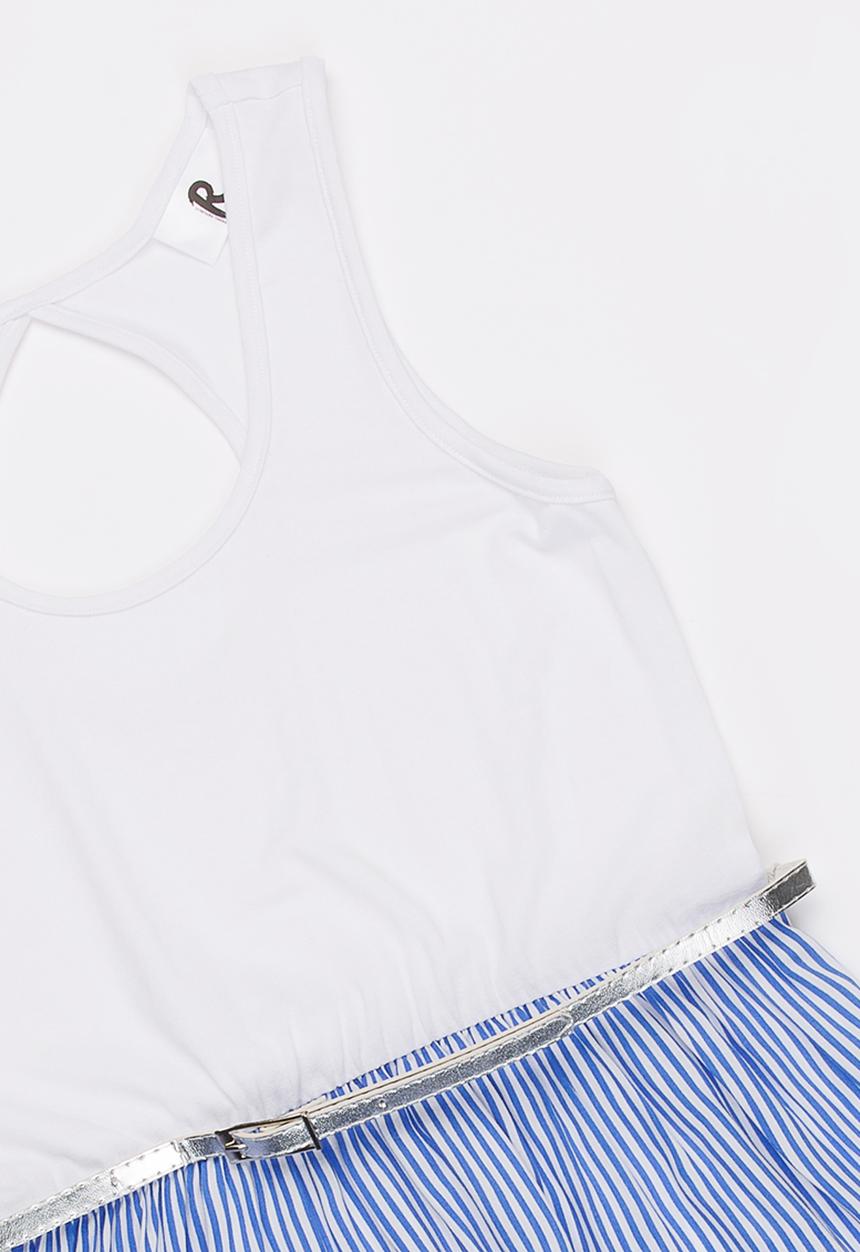 Rebel Republic - Combo dress - blue