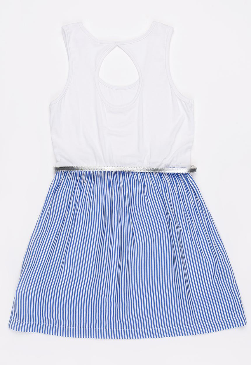 Rebel Republic - Combo dress - blue