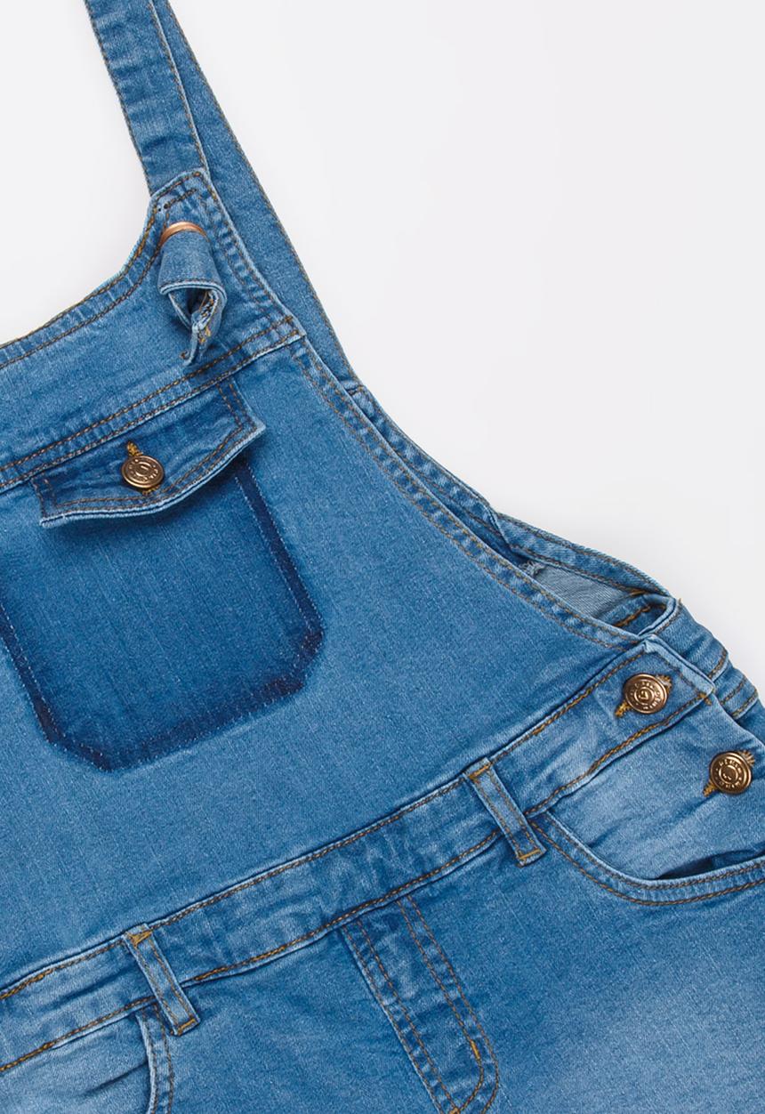 MINOTI - Beachy denim dungaree - blue