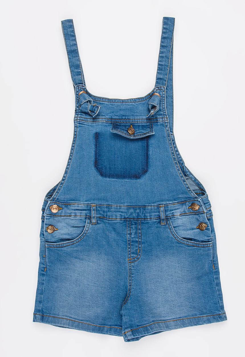 MINOTI - Beachy denim dungaree - blue