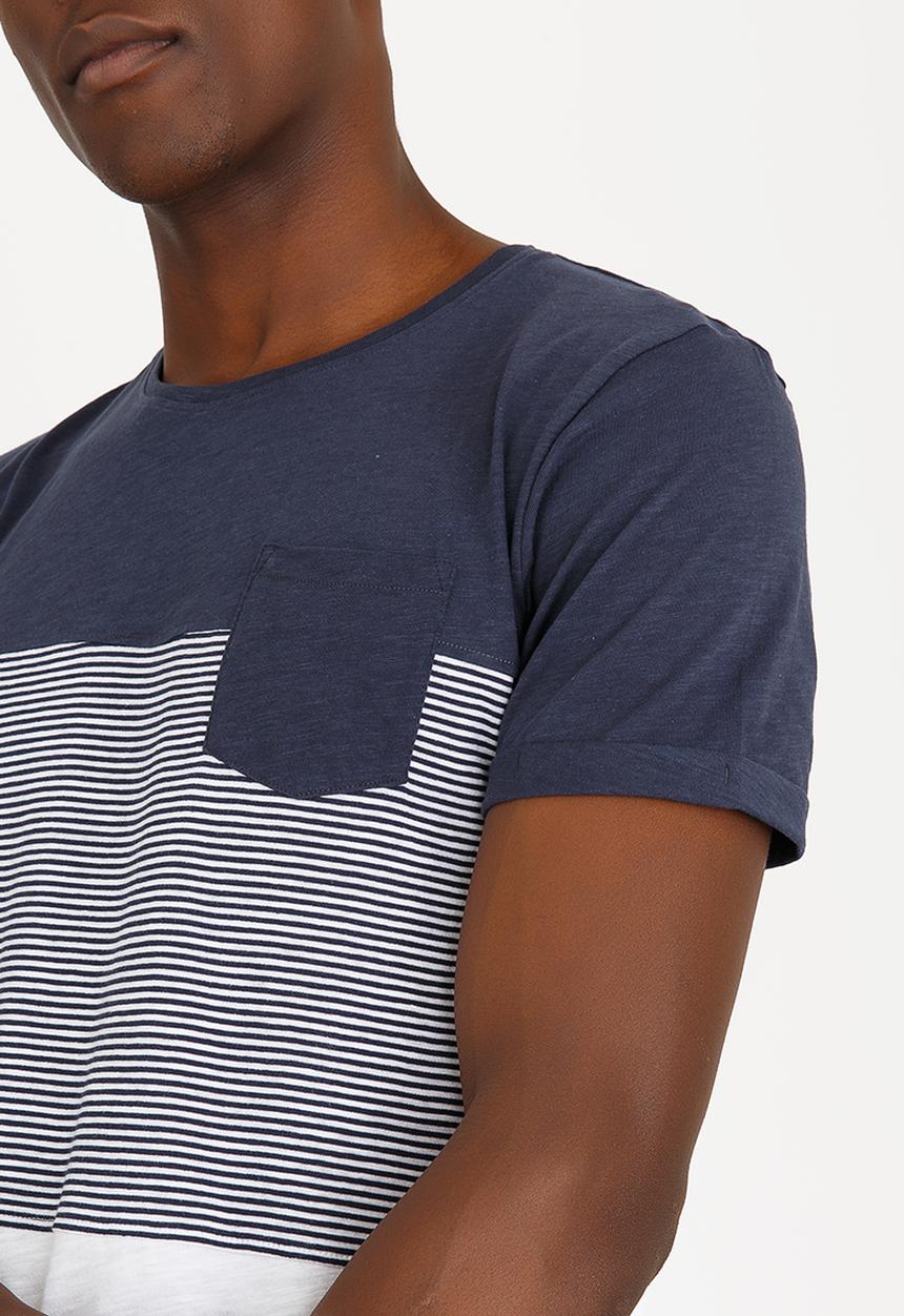 STYLE REPUBLIC - Printed tee - navy