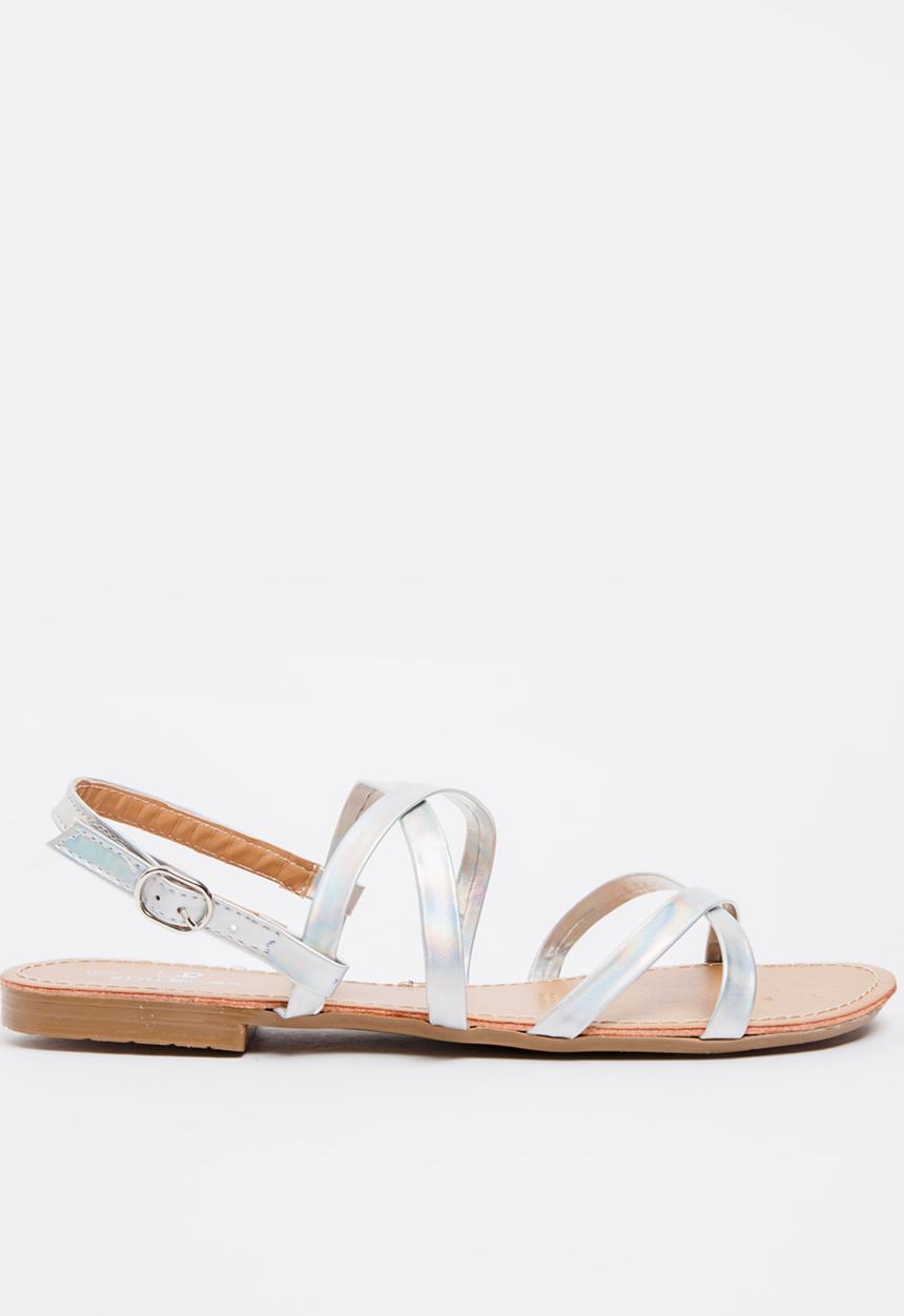 STYLE REPUBLIC - Tube Sandals Silver