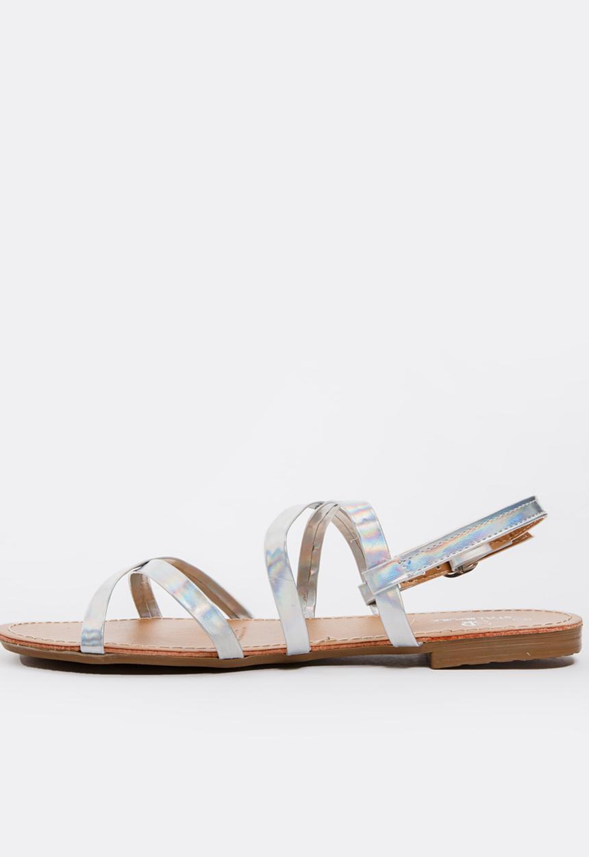 STYLE REPUBLIC - Tube Sandals Silver