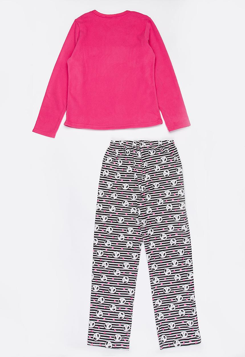Twin Clothing - Combo Panda Pyjama Set - pink
