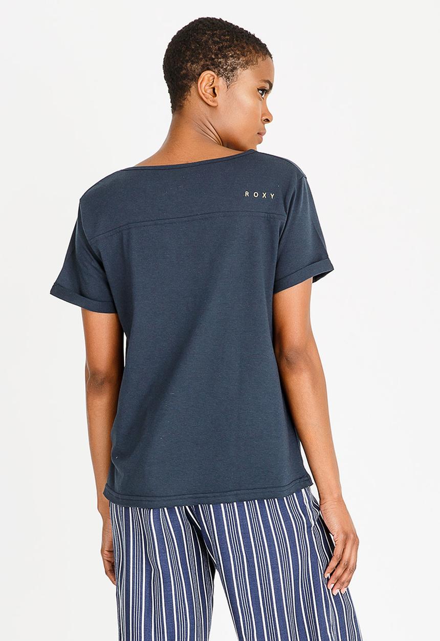 Roxy - Turn on paradise tee - navy