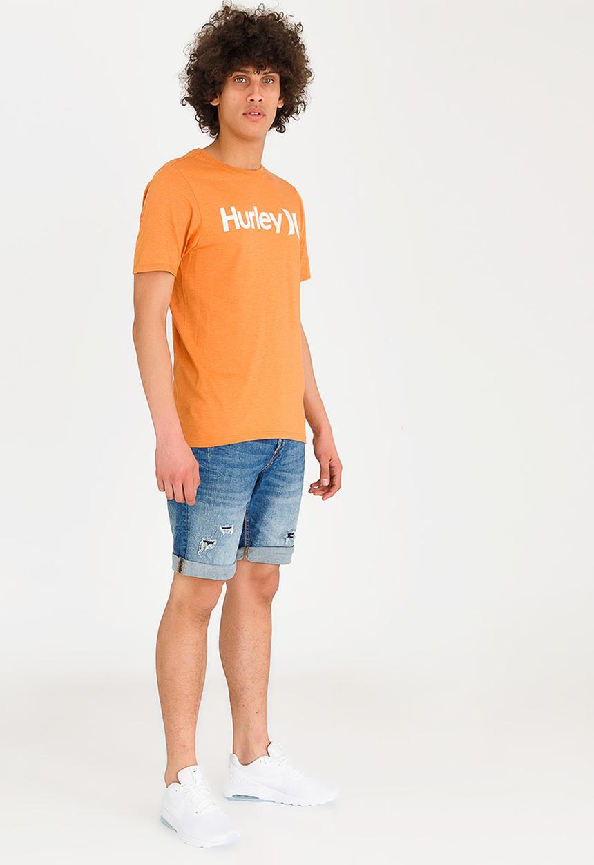 Hurley - One & only solid T-shirt - orange