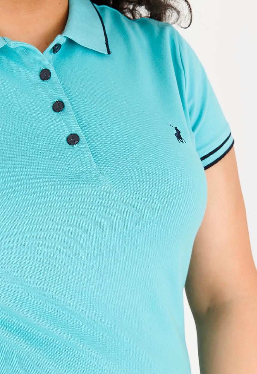 POLO - Charlie stretch golfer - blue 