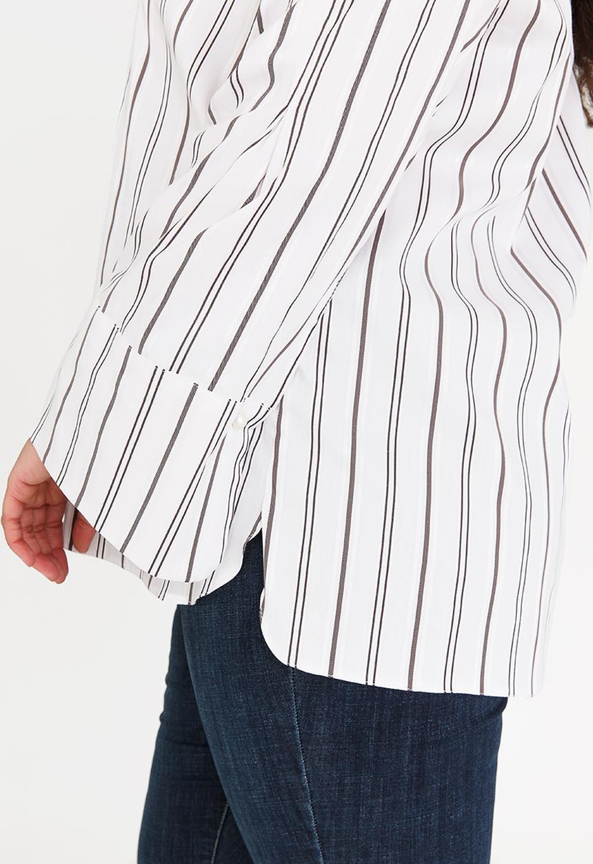 STYLE REPUBLIC PLUS - Pearl button shirt - multi