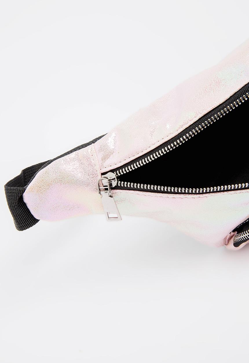 Pop Candy - Zip detailed moonbag - pink