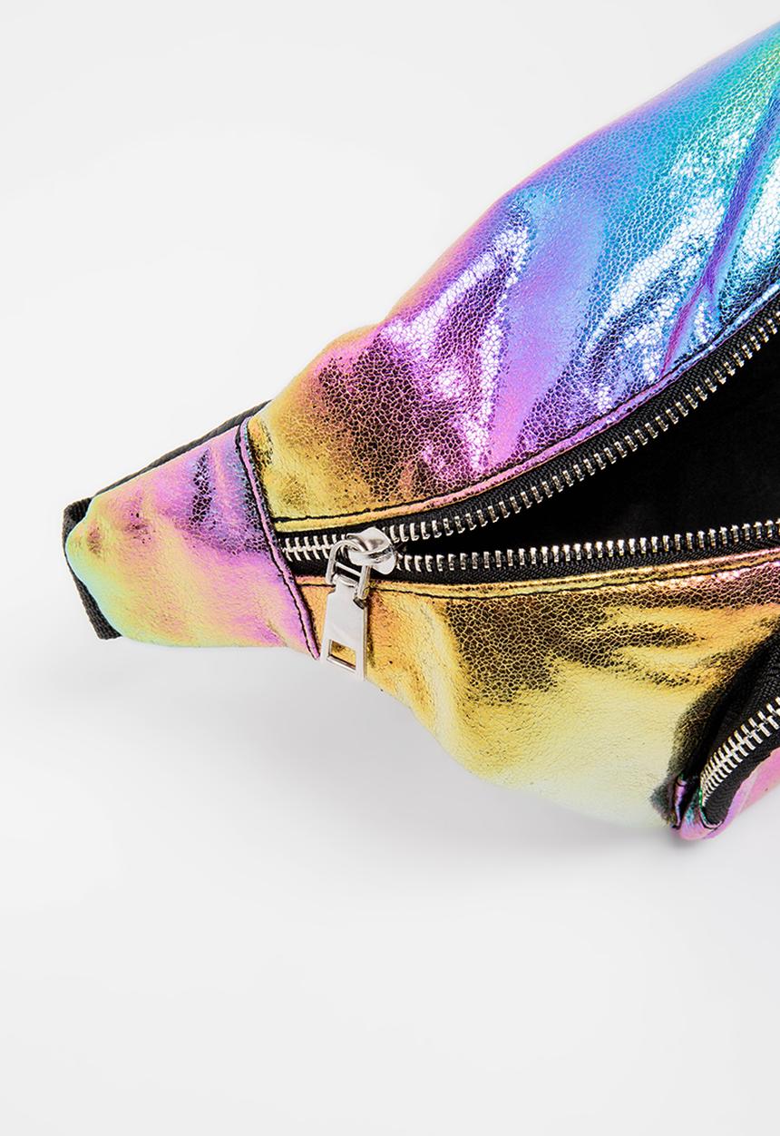 Pop Candy - Zip detailed moonbag - multi