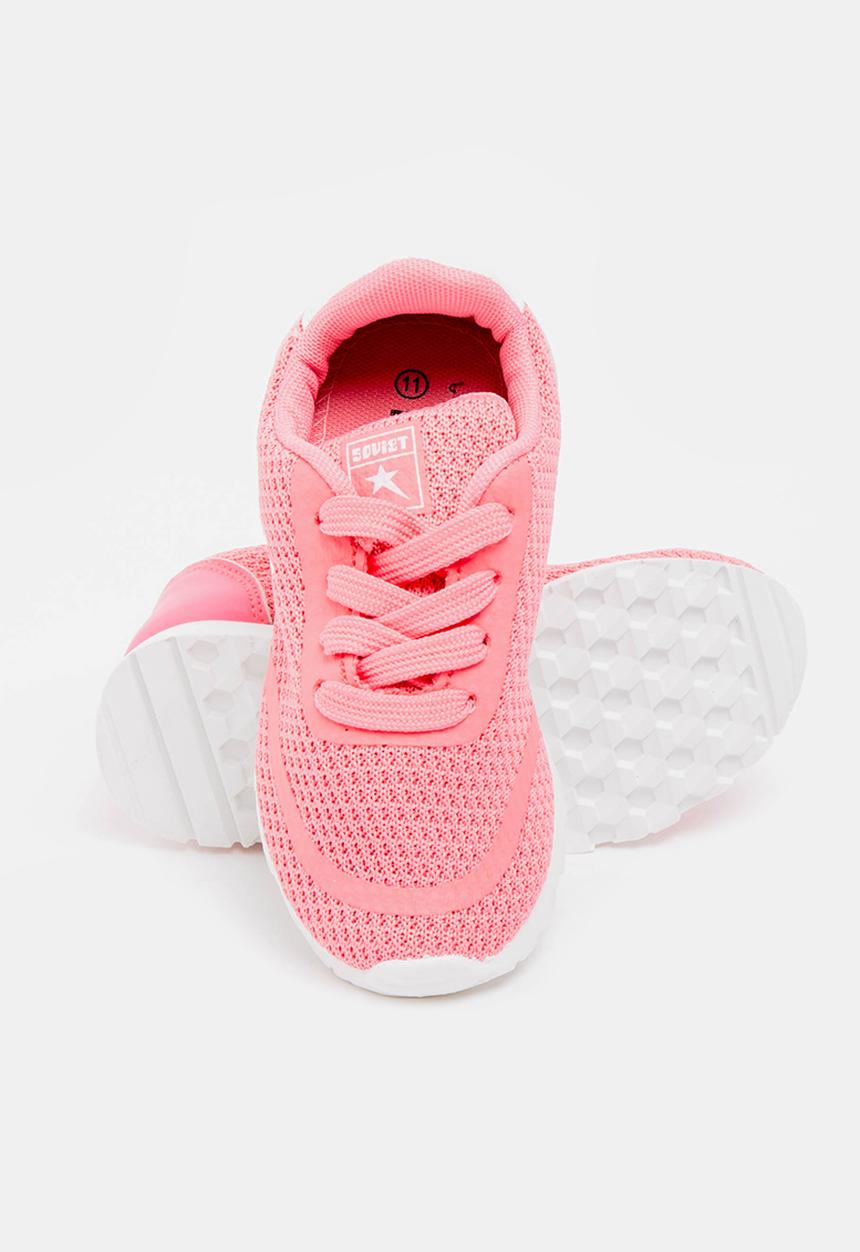 SOVIET - Mumbai lace up sneaker - pink