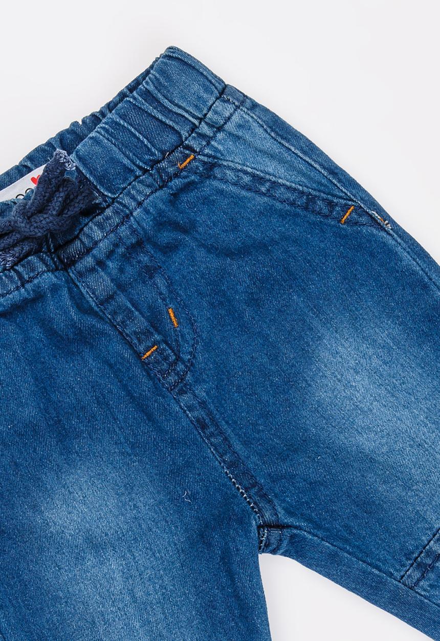 MINOTI - Cactus denim paneled jean - blue