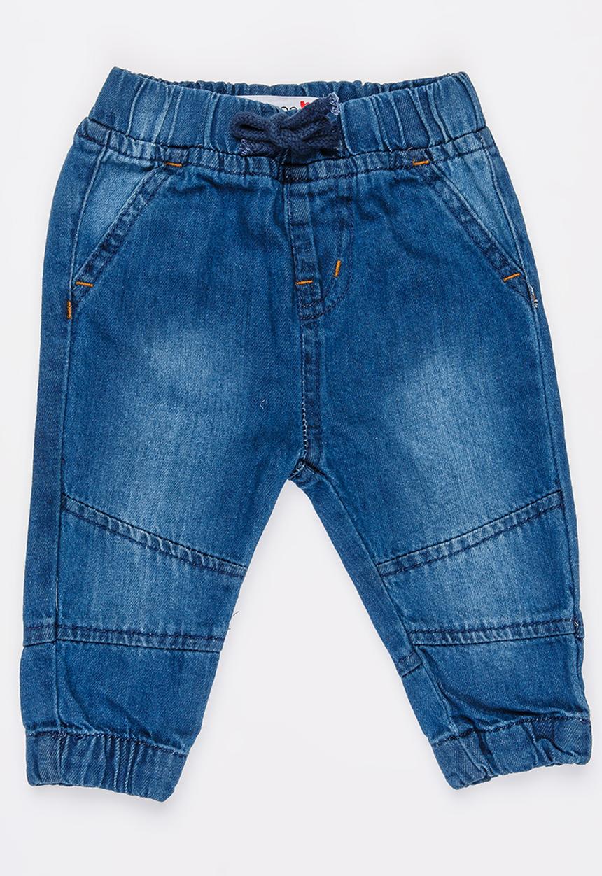 MINOTI - Cactus denim paneled jean - blue