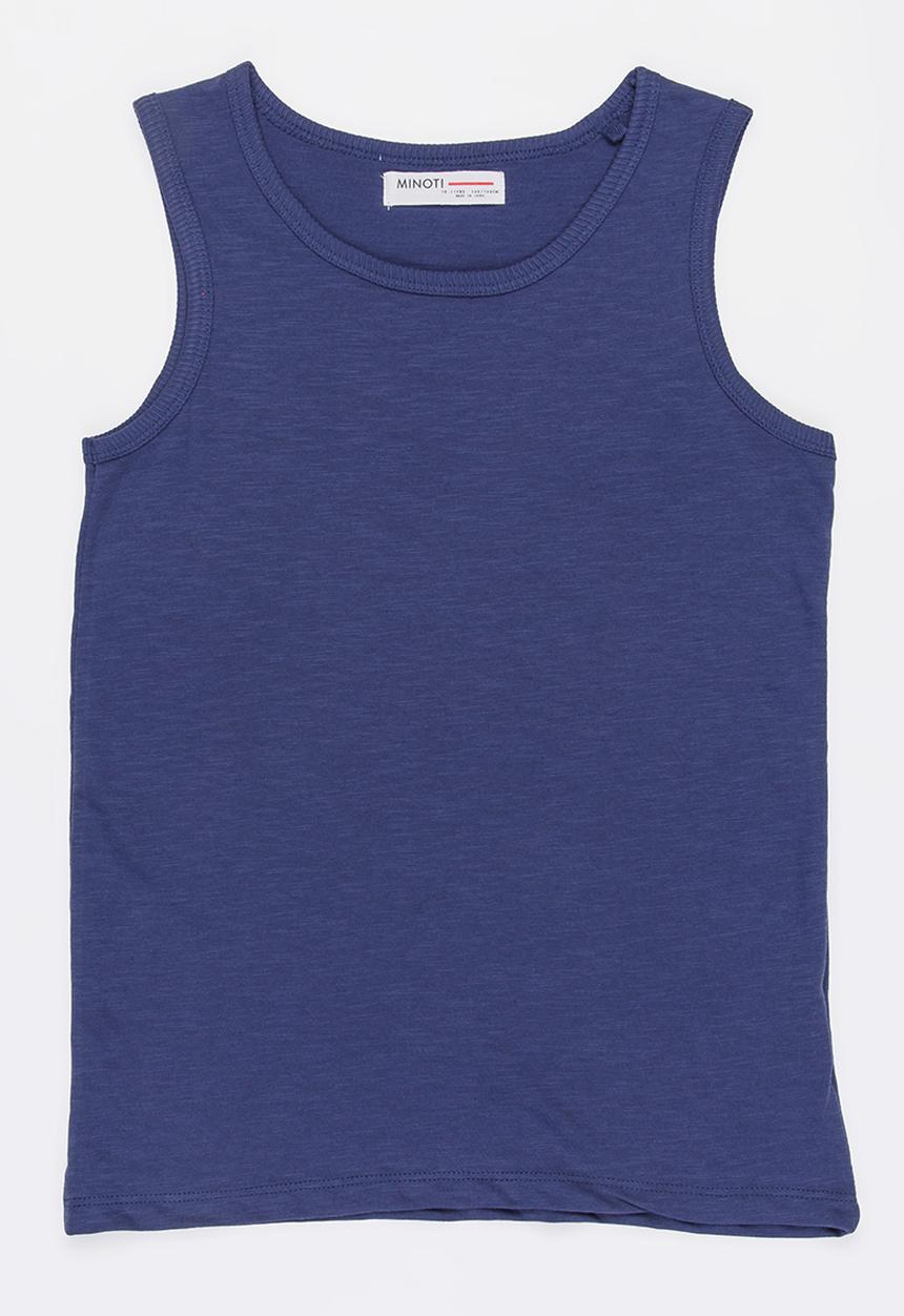 MINOTI - Basic Slub Vest Navy