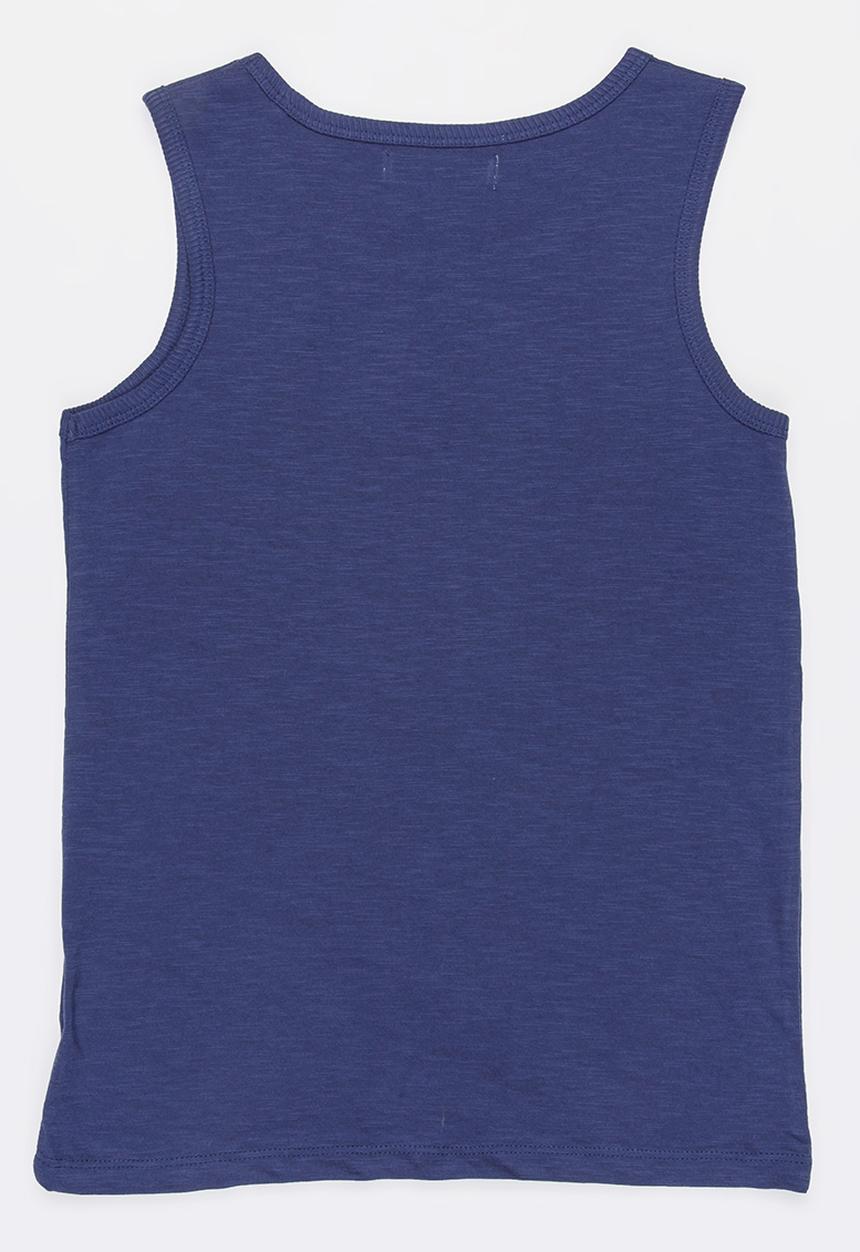 MINOTI - Basic Slub Vest Navy