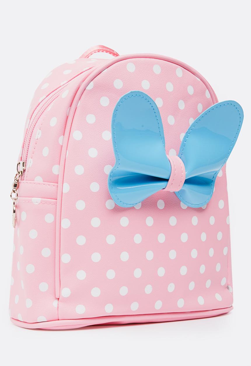 Pop Candy - Polka-dot Backpack Mid Pink