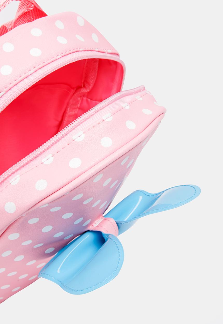 Pop Candy - Polka-dot Backpack Mid Pink