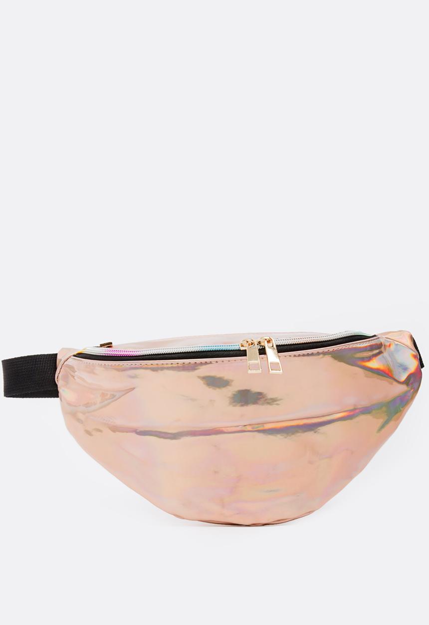 Pop Candy - Transparent moonbag - light pink