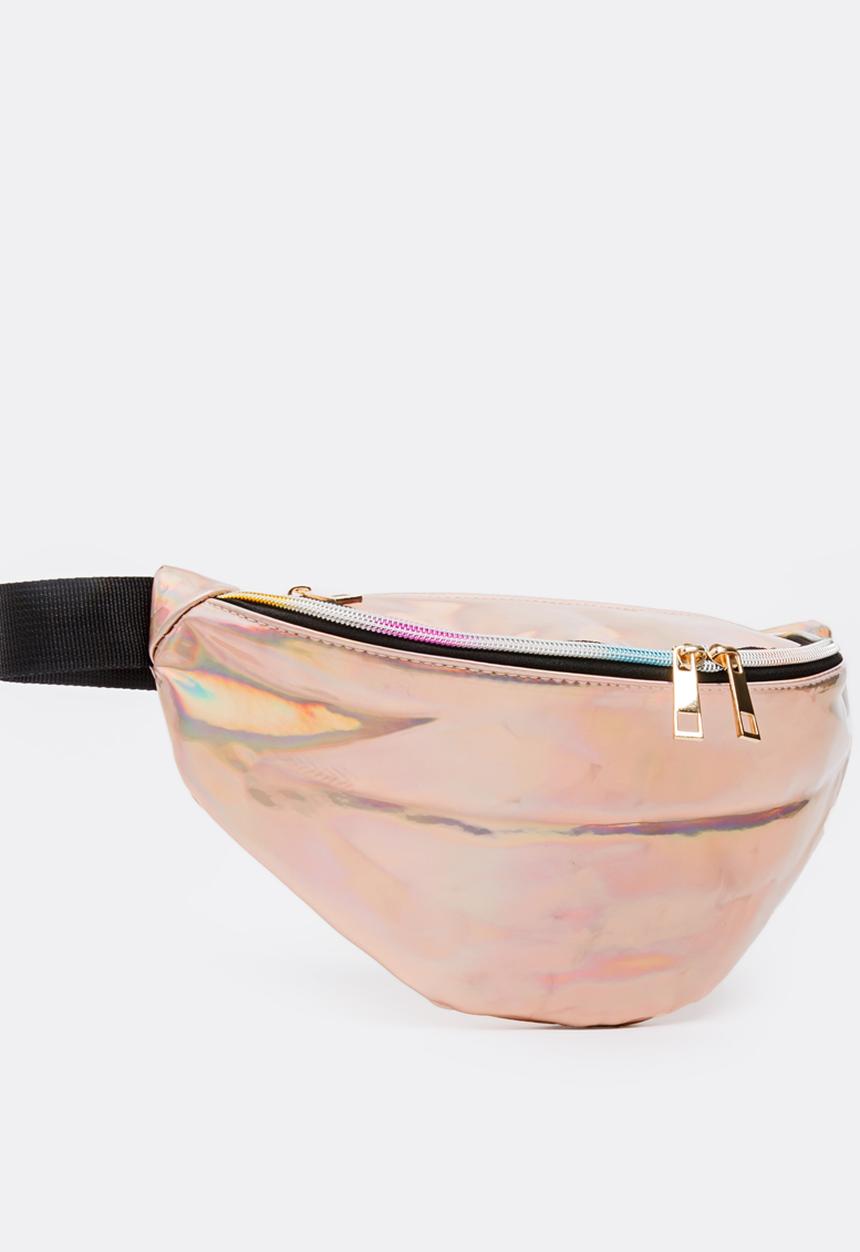 Pop Candy - Transparent moonbag - light pink