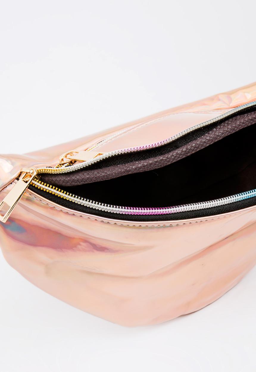 Pop Candy - Transparent moonbag - light pink