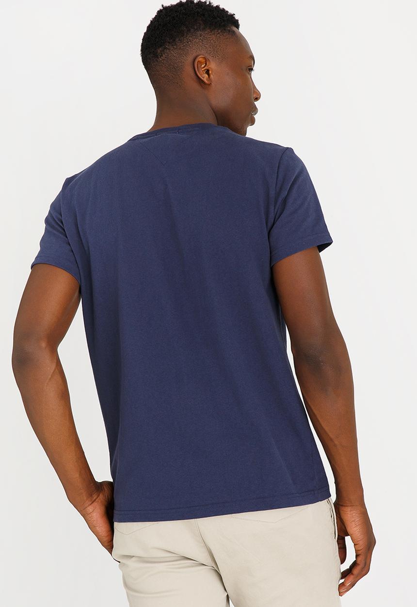 Tommy Hilfiger - Colorblock Font Tee Black