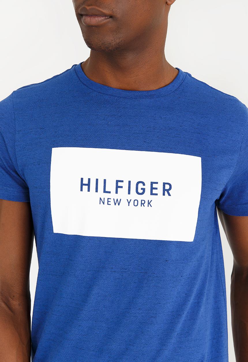 Tommy Hilfiger - Block Graphic Tee Blue