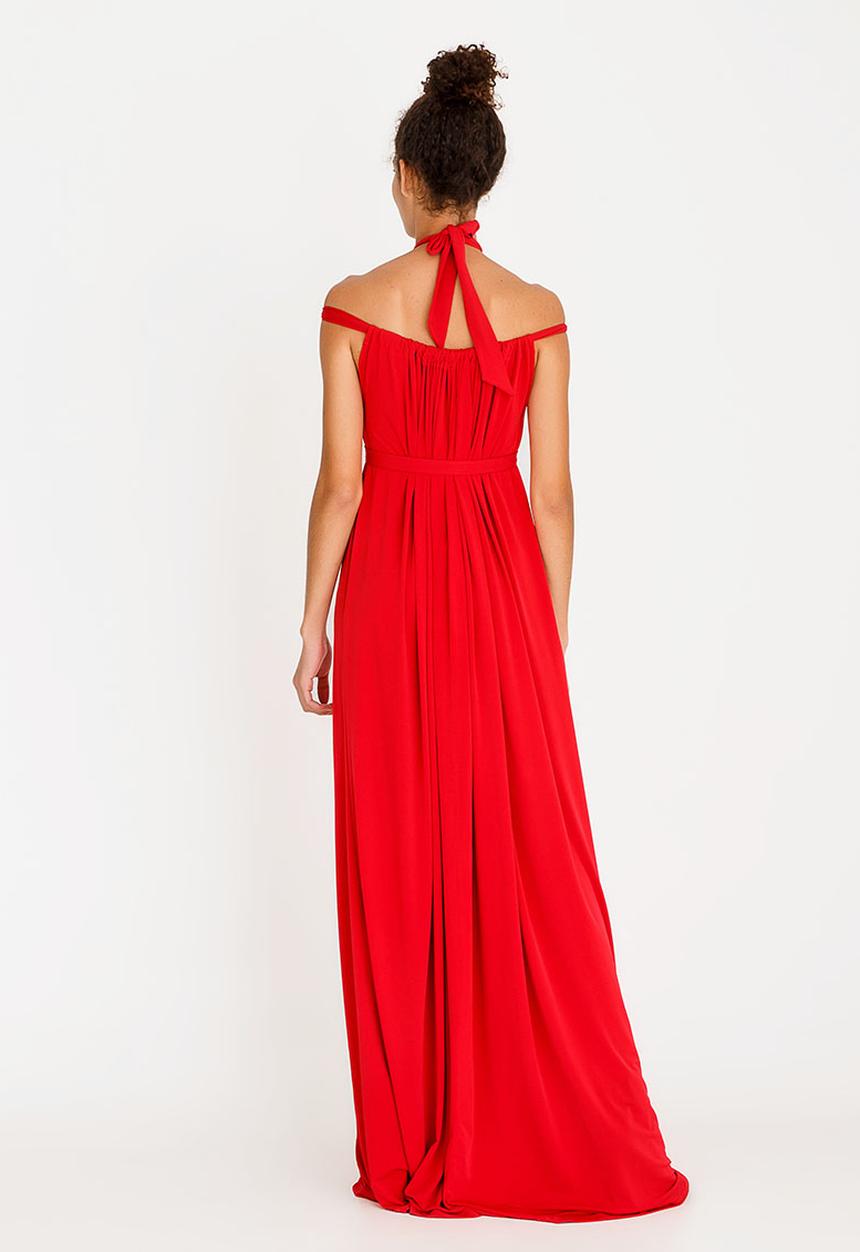 ERRE - Myri maxi dress - red