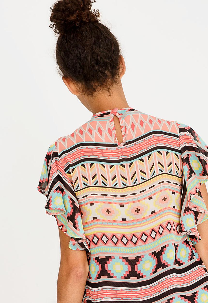 Sober - Freesia Blouse Multi-colour