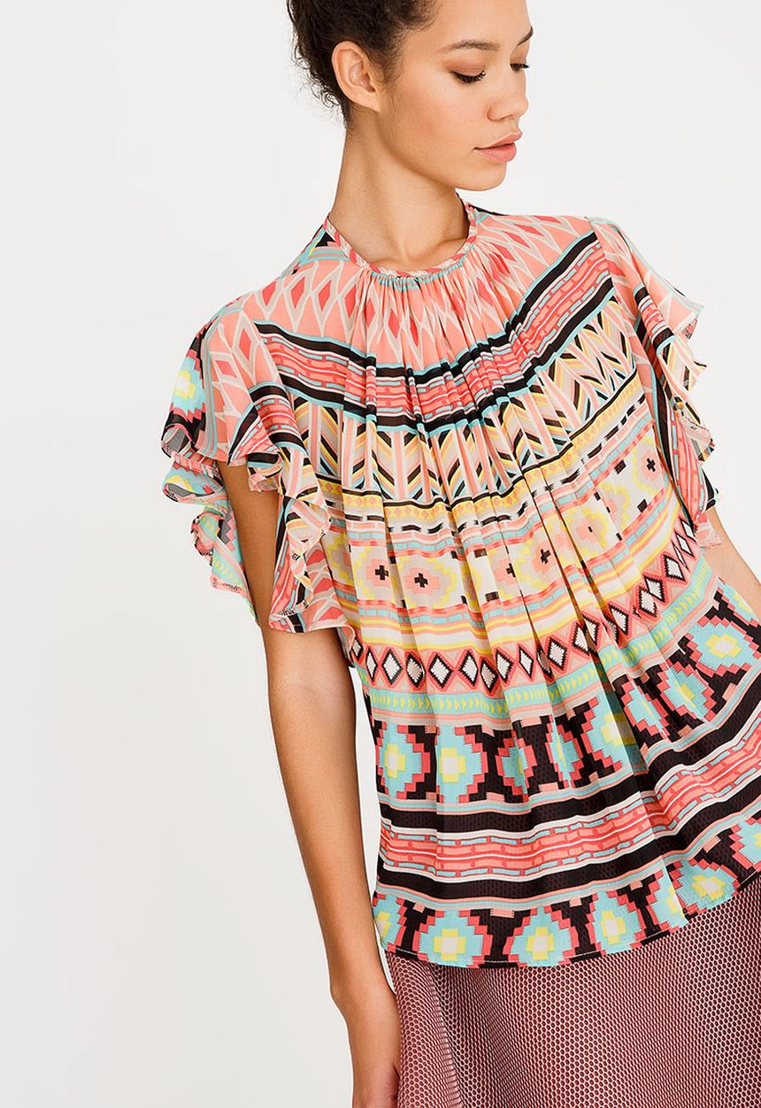 Sober - Freesia Blouse Multi-colour