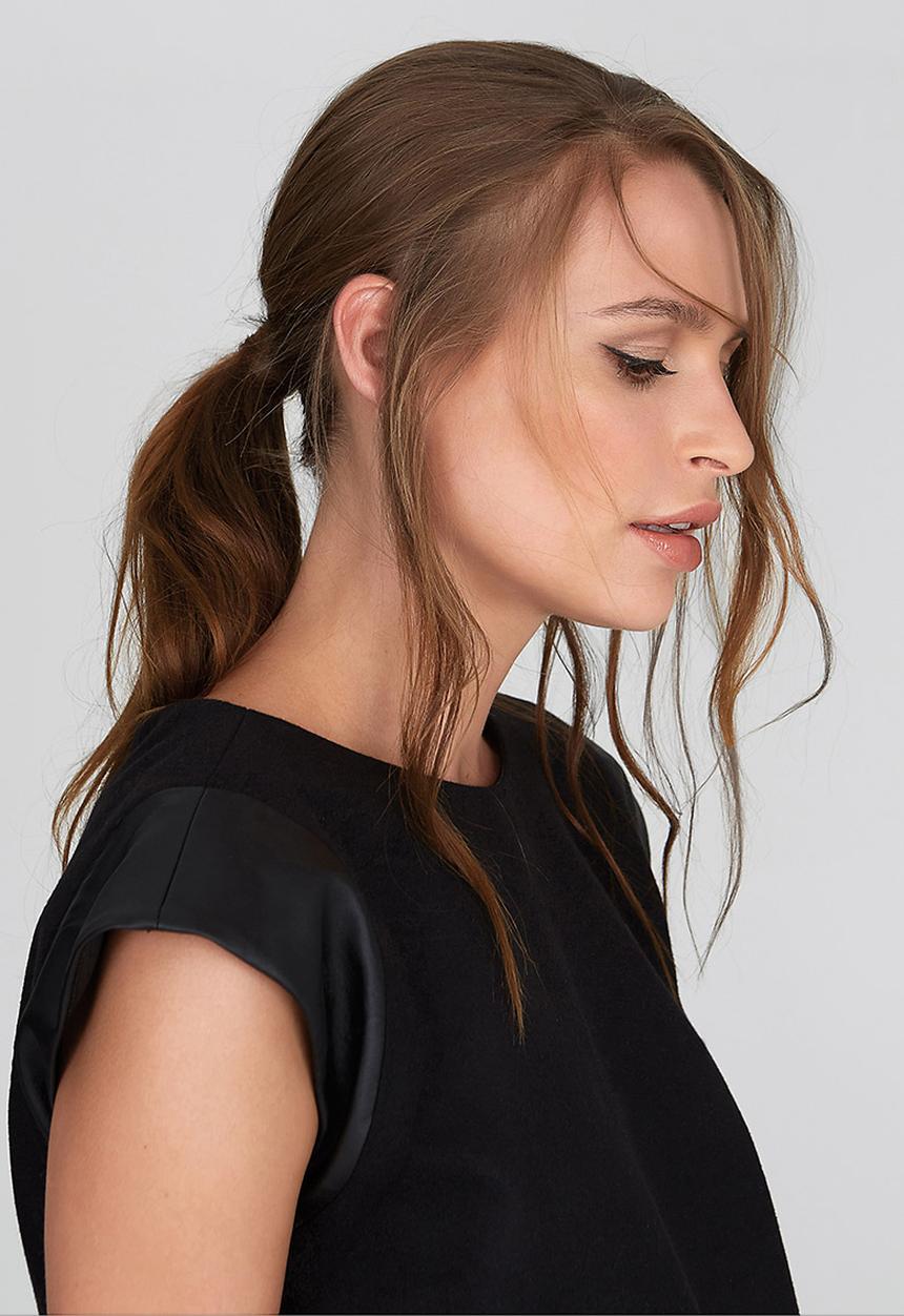 DAVID by David Tlale - Lala Box Top Black