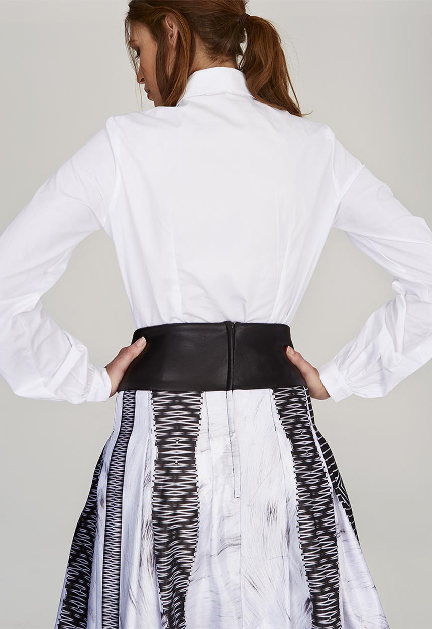 DAVID by David Tlale - Thandi Tailored Shirt White