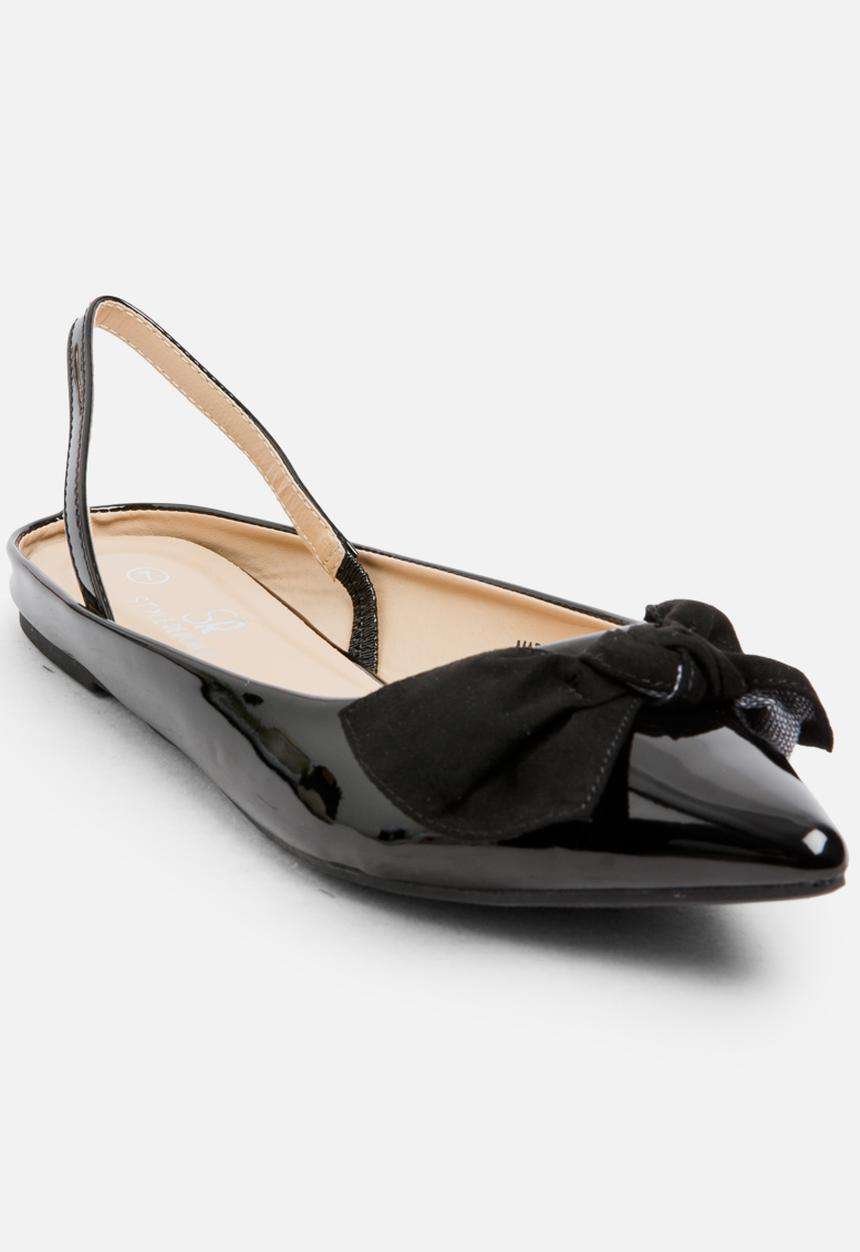 STYLE REPUBLIC - Bow Detail Pumps Black