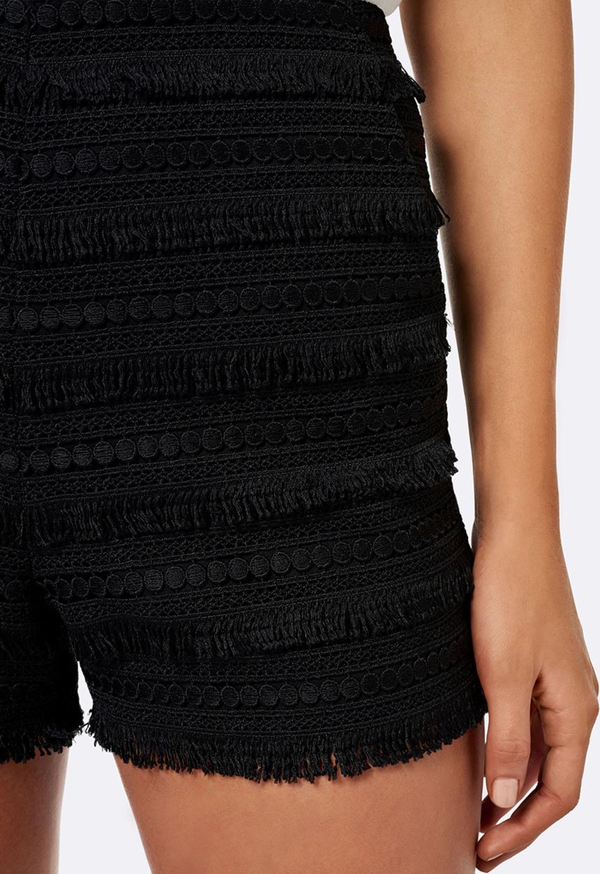 Forever New (Spree) - Luna Summer Trim Shorts Black