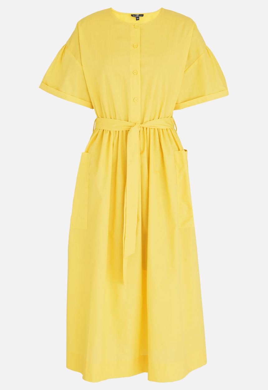 STYLE REPUBLIC - Fit And Flare Dress Yellow