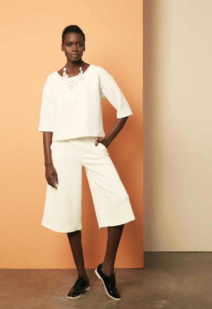 STYLE REPUBLIC - Boxy Top White