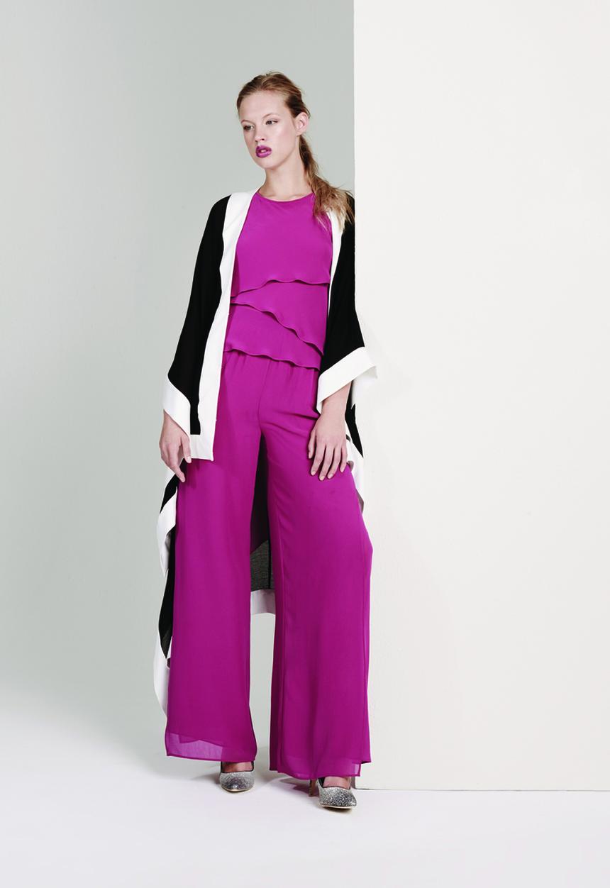 Gavin Rajah - Diagonal Layered Bias Camisole Mid Purple Mid Purple