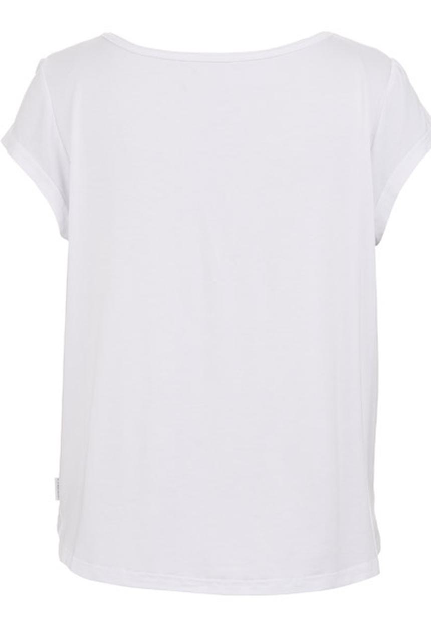 Precioux - Lace Detail Top White