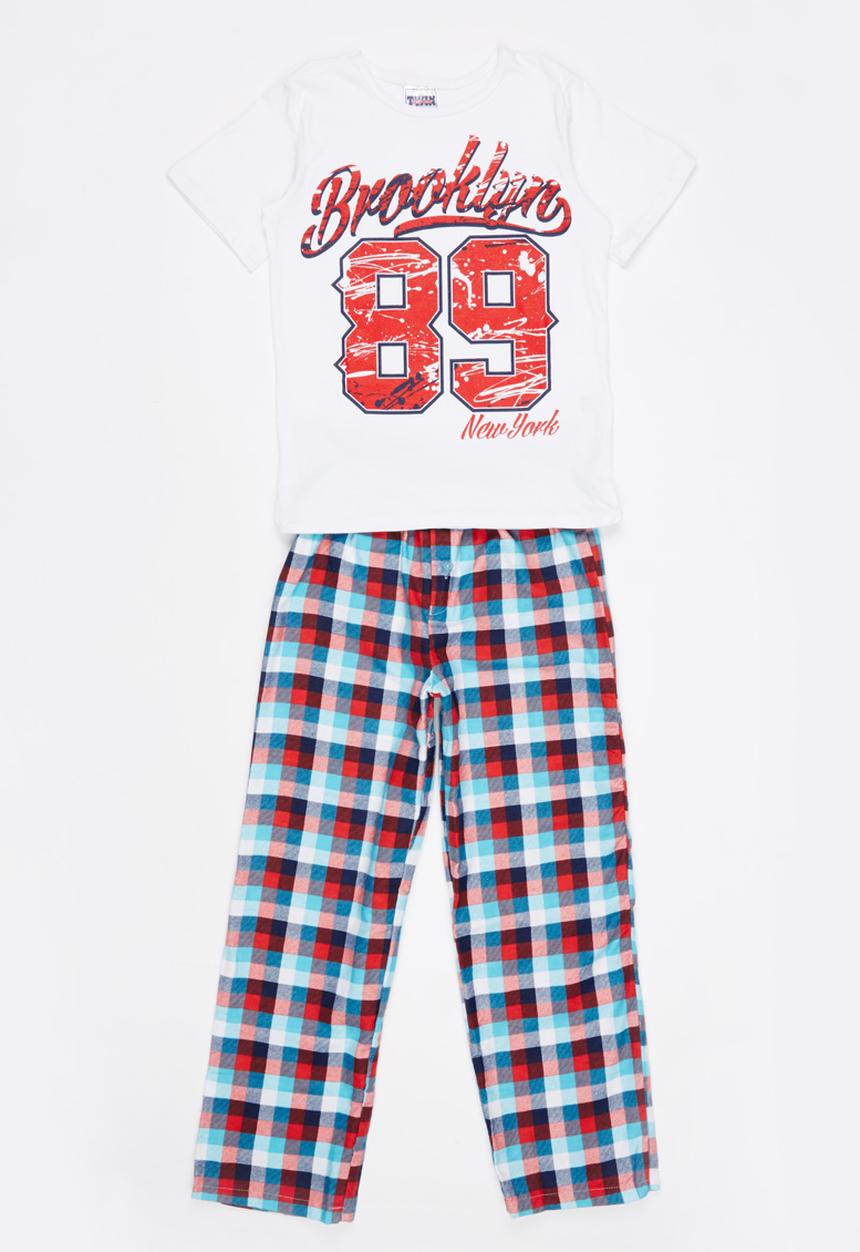 Twin Clothing - Boys Combo Pj Set Multi-colour
