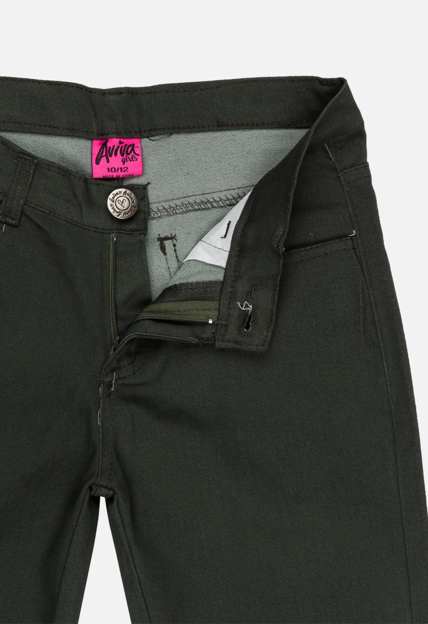 Twin Clothing - Jeggings Khaki Green