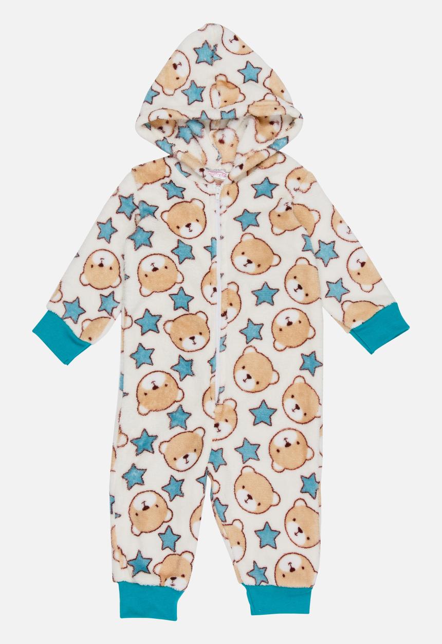 Pop Candy - Bear printed onesie - multi