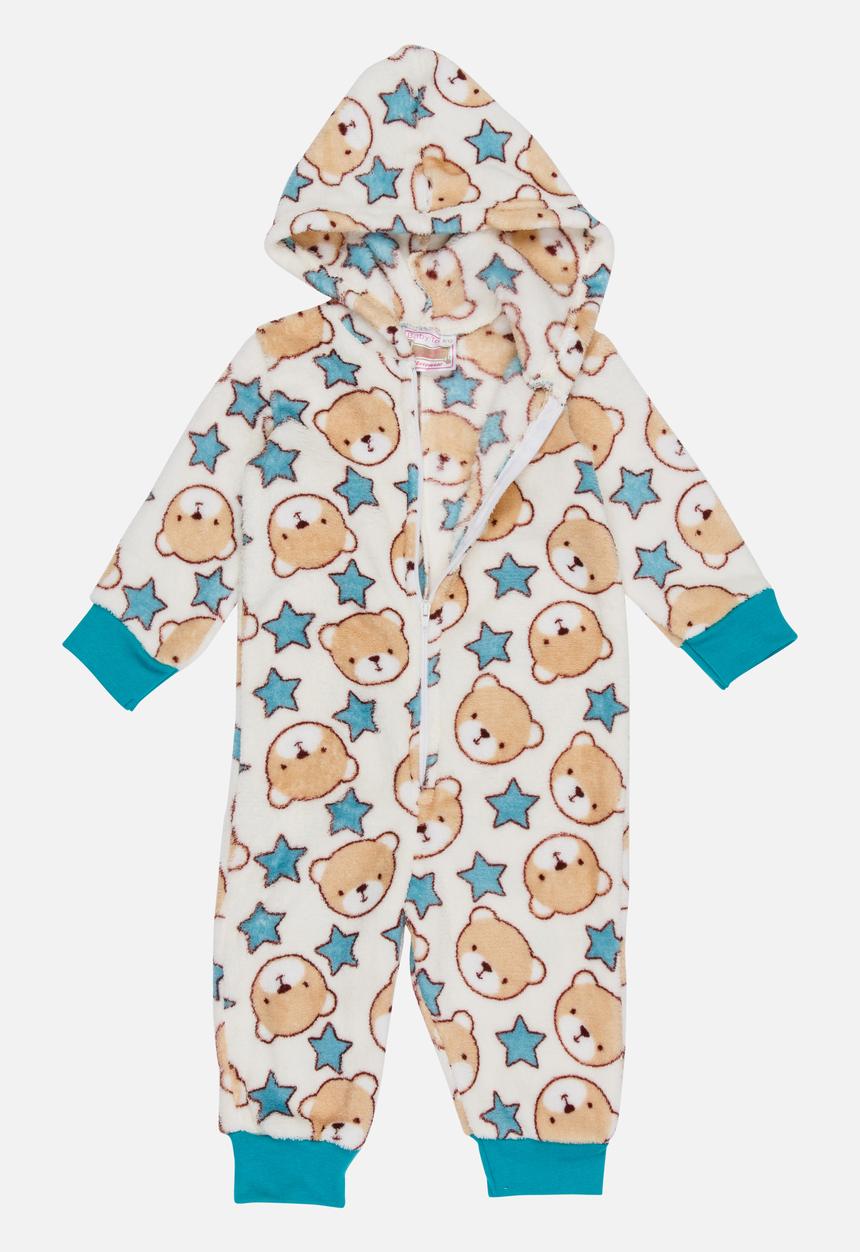 Pop Candy - Bear printed onesie - multi