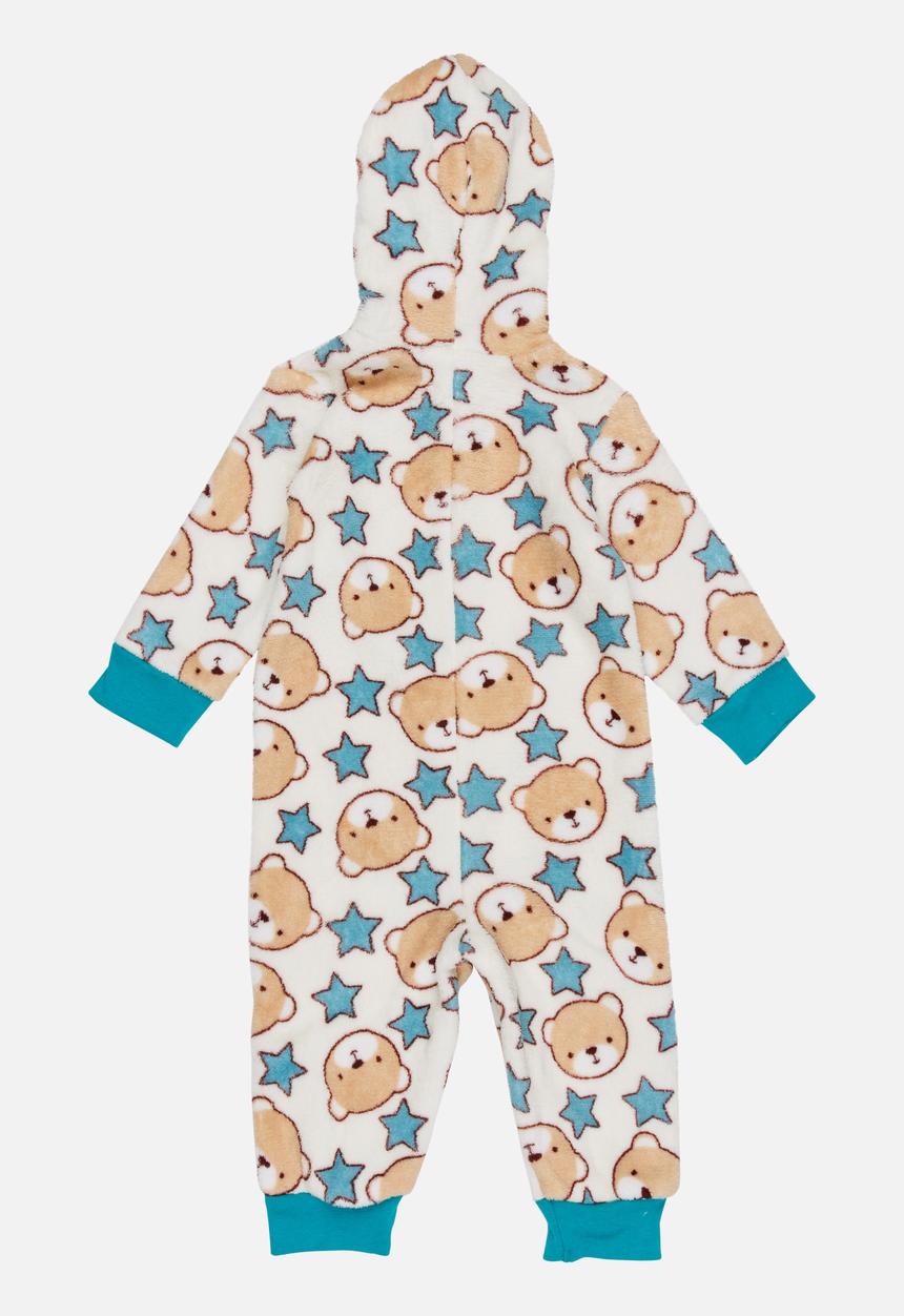 Pop Candy - Bear printed onesie - multi