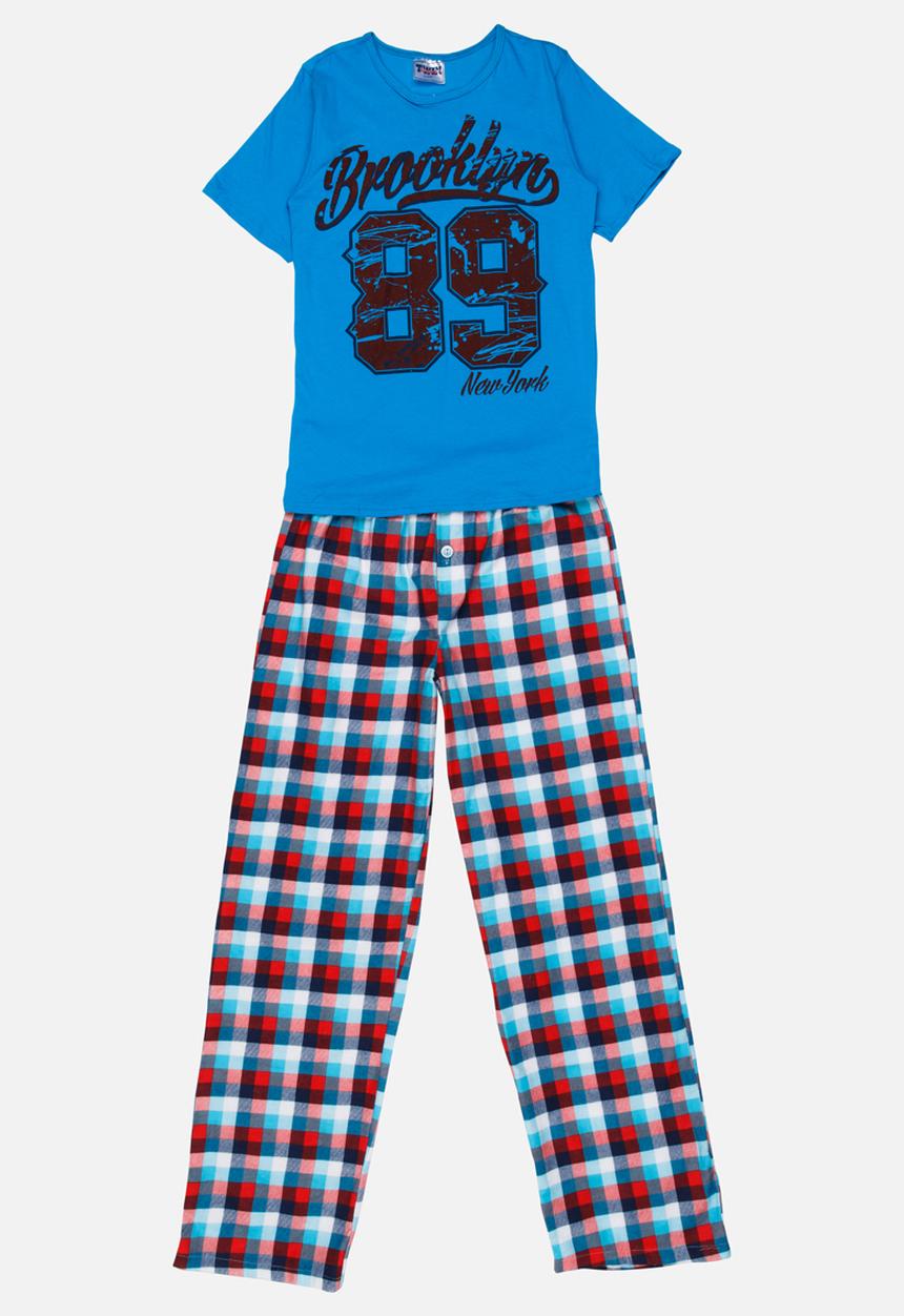Twin Clothing - Brooklyn 89 Pyjama Set - Blue