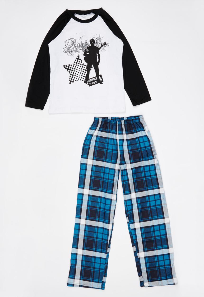 Twin Clothing - Boys Combo Pj Set Multi-colour
