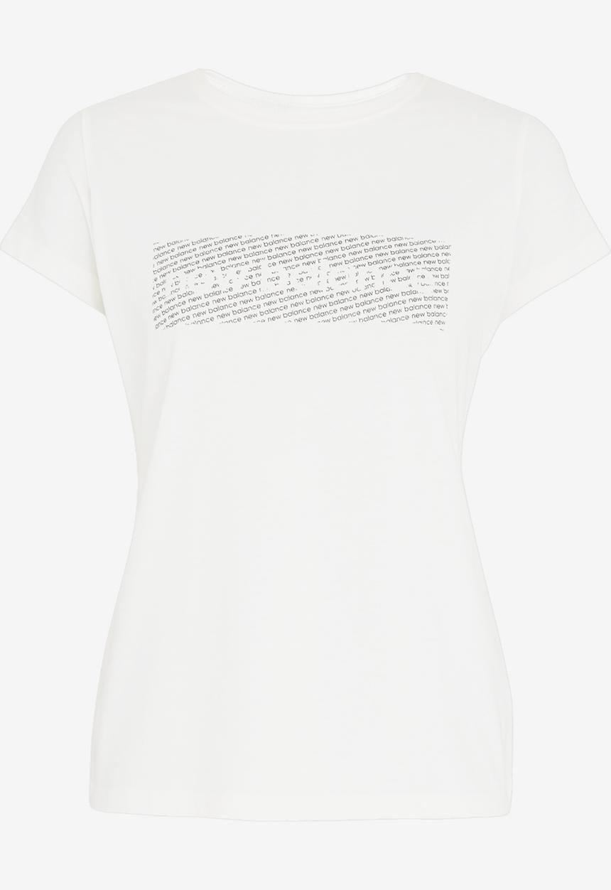 New Balance  - Blocked NB Tee Cream