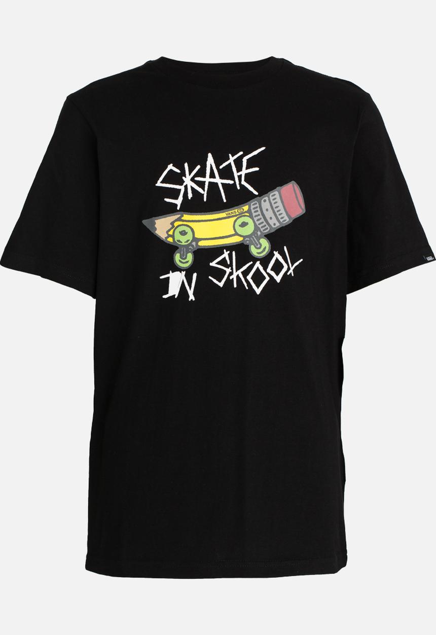 Vans - Skate in Skool  Tee Black
