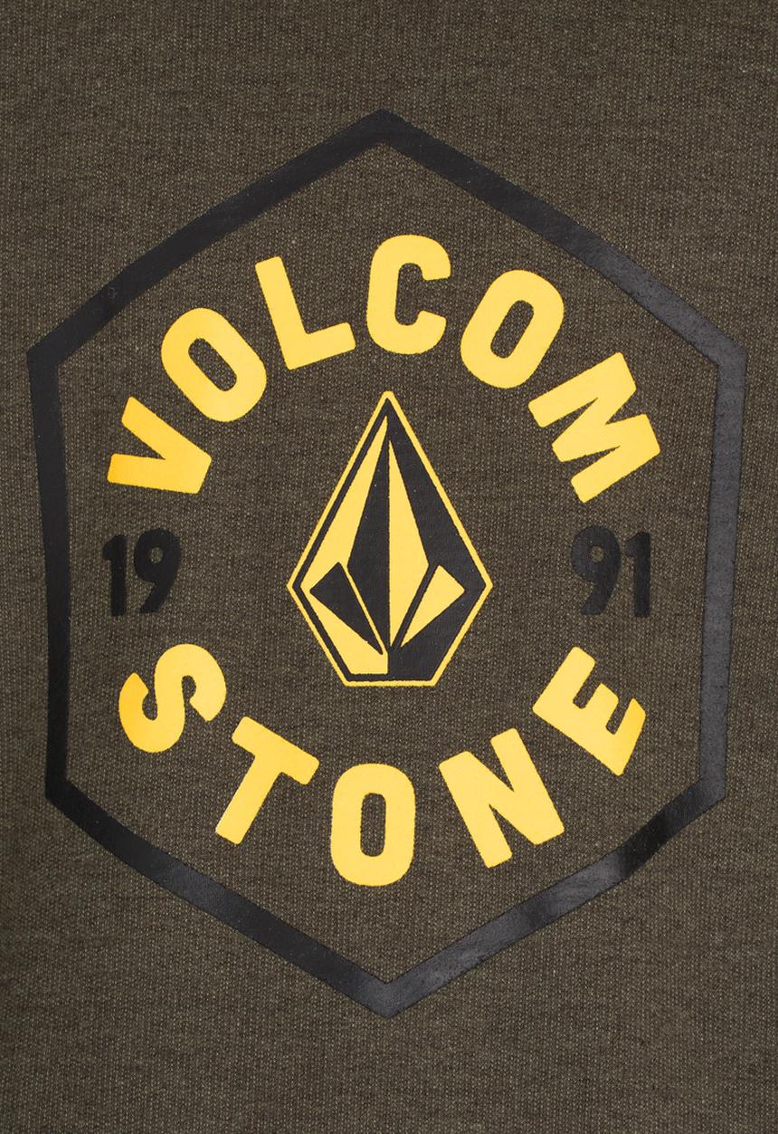 Volcom - Block Crew Sweat Top Mid Green
