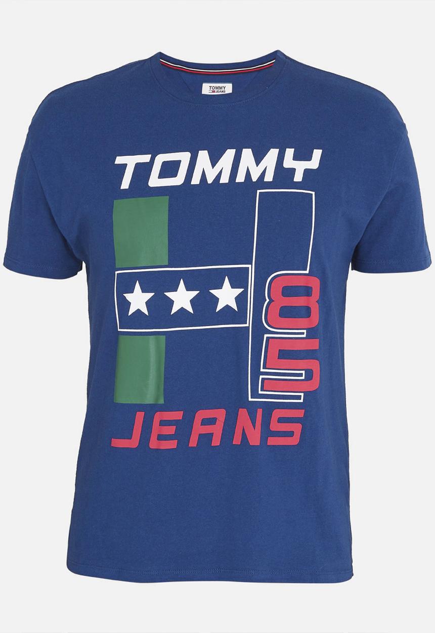 Tommy Hilfiger - Basic Cotton T-shirt Blue