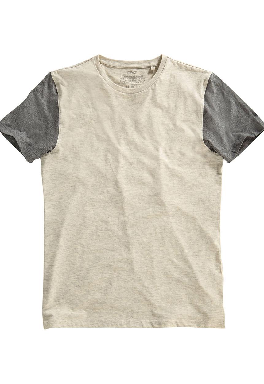 Next - Colourblock Crew-neck Multi-colour