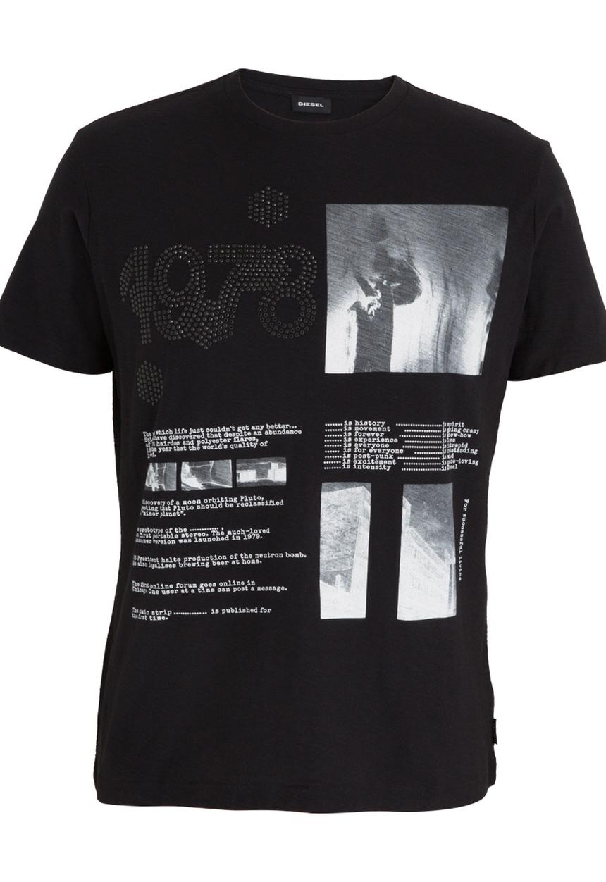 Diesel  - T-Joe T Shirt Black